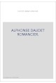 ALPHONSE DAUDET ROMANCIER.
