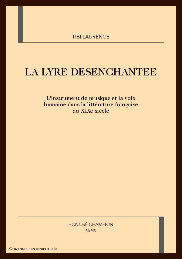 LA LYRE DESENCHANTEE