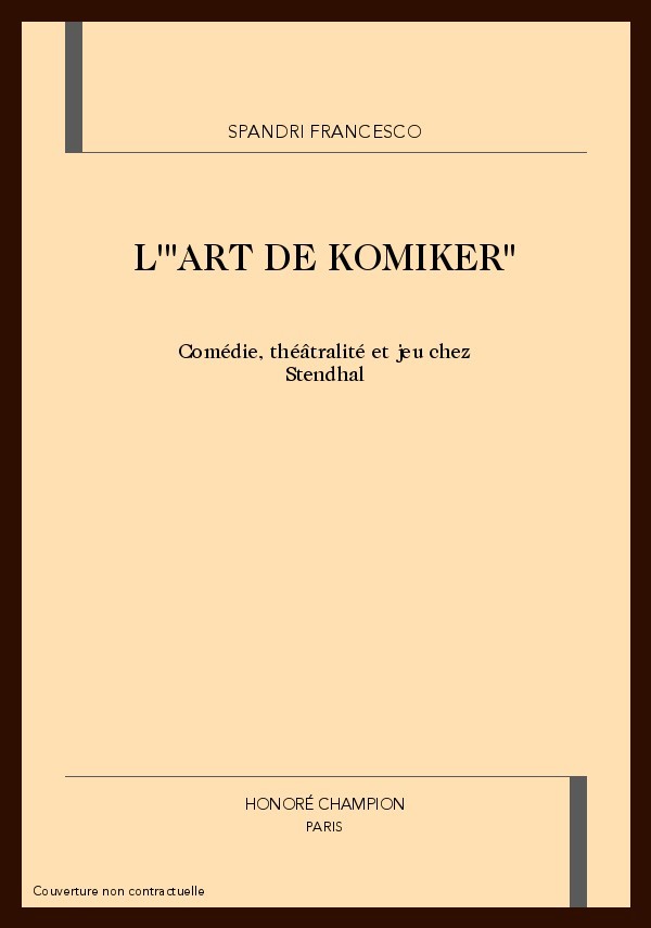 L'"ART DE KOMIKER"