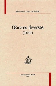 OEUVRES DIVERSES (1644)