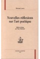 NOUVELLES REFLEXIONS SUR L'ART POETIQUE