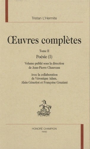 OEUVRES COMPLETES TOME II POESIE I