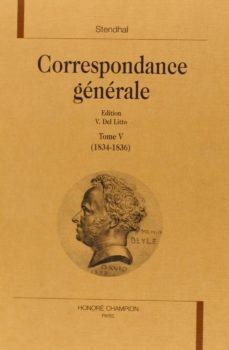 CORRESPONDANCE GENERALE. TOME V. 1834-1836