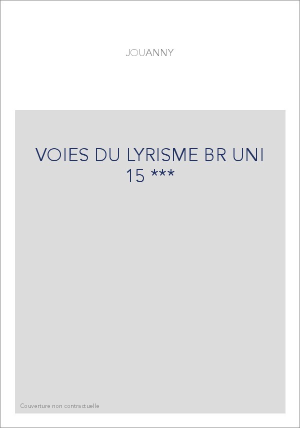 LES VOIES DU LYRISME DANS LES "POEMES" DE LEOPOLD SEDAR SENGHOR.