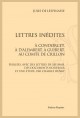 LETTRES INÉDITES. À CONDORCET, À D'ALEMBERT, À GUIBERT AU COMTE DE CRILLON.