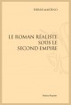 ROMAN REALISTE SOUS LE SECOND EMPIRE