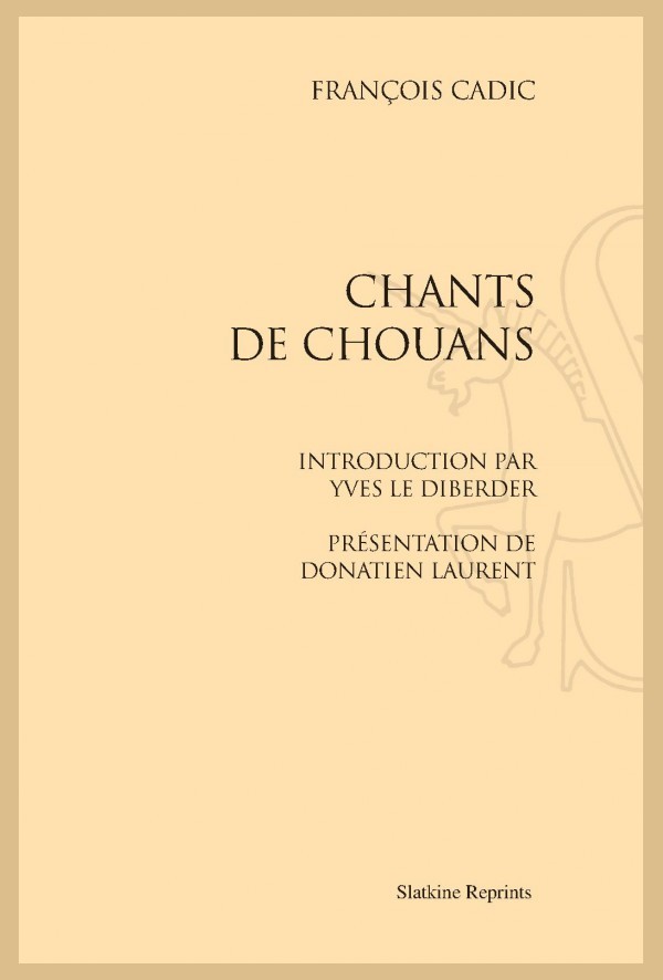 CHANTS DE CHOUANS