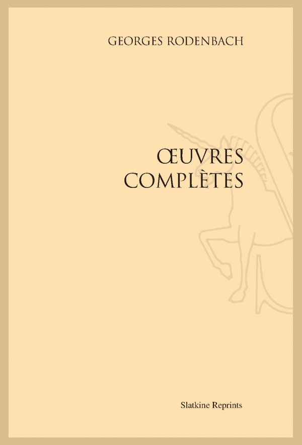 OEUVRES COMPLÈTES