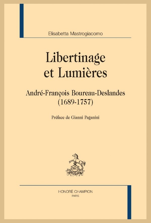 LIBERTINAGE ET LUMIÈRES