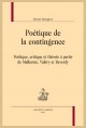 POÉTIQUE DE LA CONTINGENCE