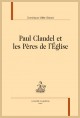 PAUL CLAUDEL ET LES PÈRES DE L'ÉGLISE