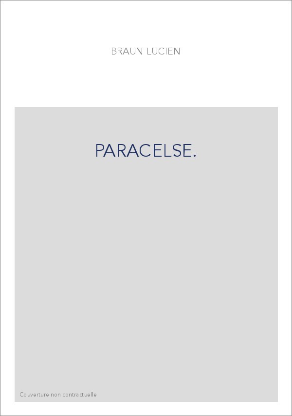 PARACELSE.