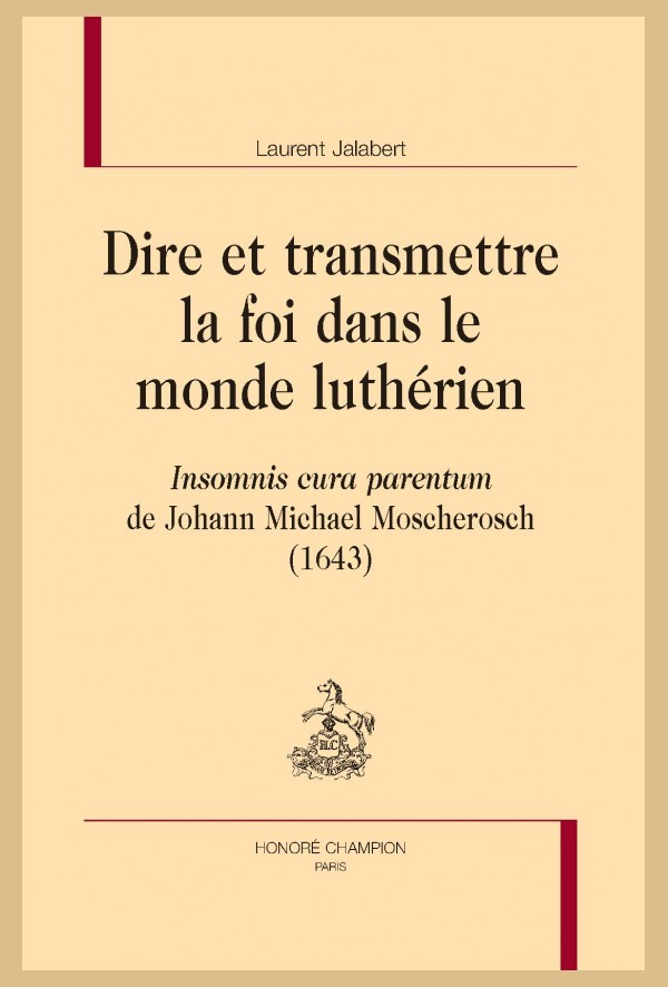 DIRE ET TRANSMETTRE LA FOI DANS LE MONDE LUTHÉRIEN