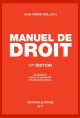 MANUEL DE DROIT