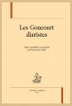 LES GONCOURT DIARISTES