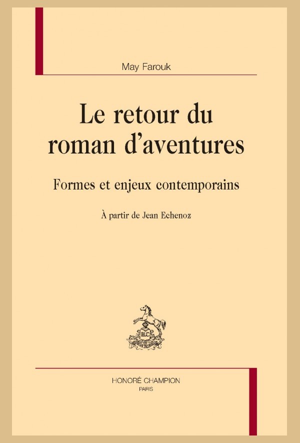 LE RETOUR DU ROMAN D'AVENTURES
