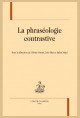 LA PHRASÉOLOGIE CONTRASTIVE