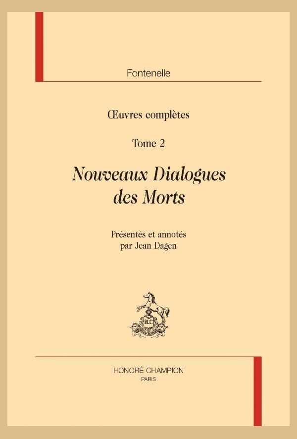 OEUVRES COMPLÈTES . TOME 2. NOUVEAUX DIALOGUES DES MORTS