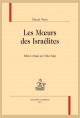 LES MOEURS DES ISRAÉLITES