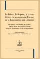 LE PRINCE, LE DESPOTE, LE TYRAN : FIGURES DU SOUVERAIN EN EUROPE, DE LA RENAISSANCE AUX LUMIÈRES