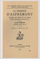 LA CHANSON  D'ASPREMONT. TOME II. CHANSON DE GESTE DU XIIE SIECLE.
