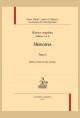 OEUVRES COMPLÈTES I ET II : MÉMOIRES
