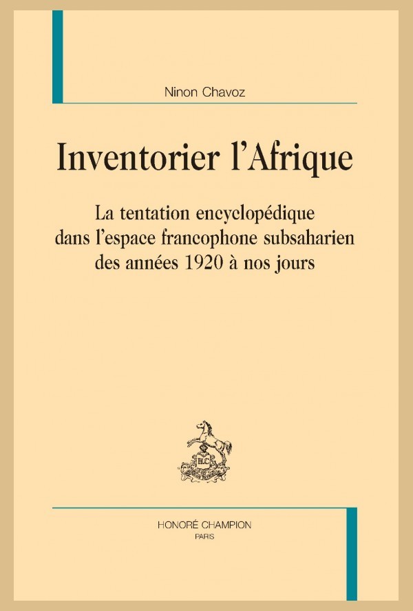 INVENTORIER L'AFRIQUE