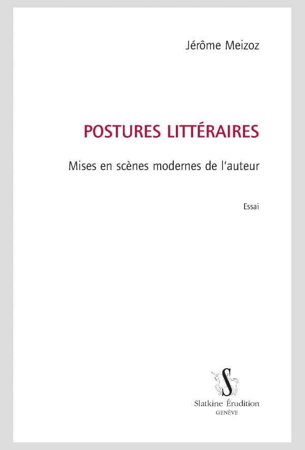 POSTURES LITTÉRAIRES