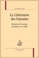LA LITTÉRATURE DES LOINTAINS