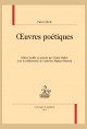 OEUVRES POÉTIQUES