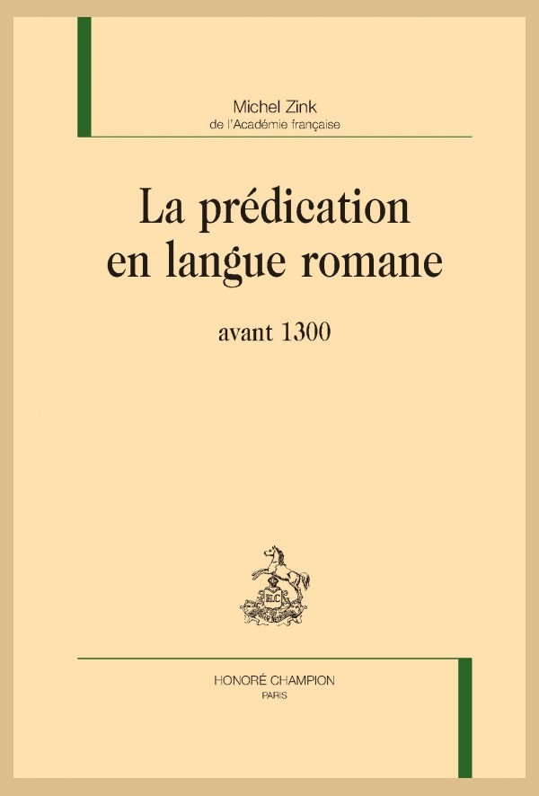 LA PRÉDICATION EN LANGUE ROMANE