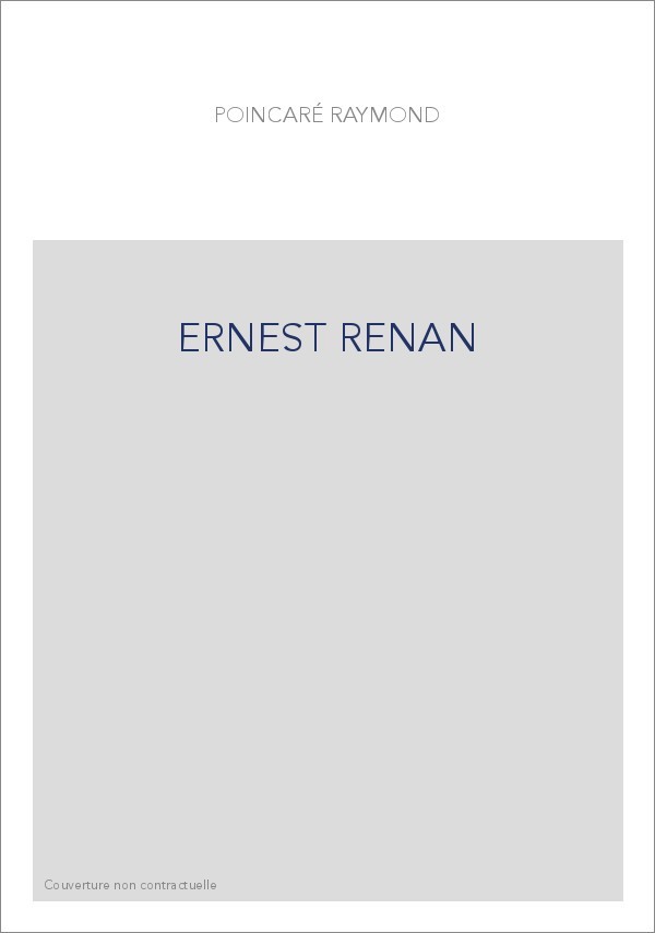 ERNEST RENAN