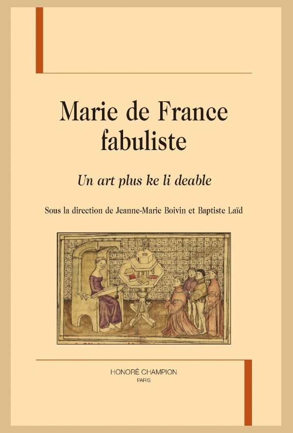 MARIE DE FRANCE FABULISTE