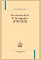 LES ROMANCIÈRES DE L'ÉMIGRATION (1789-1825)