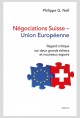 NÉGOCIATIONS SUISSE - UNION EUROPÉENNE