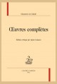 OEUVRES COMPLÈTES