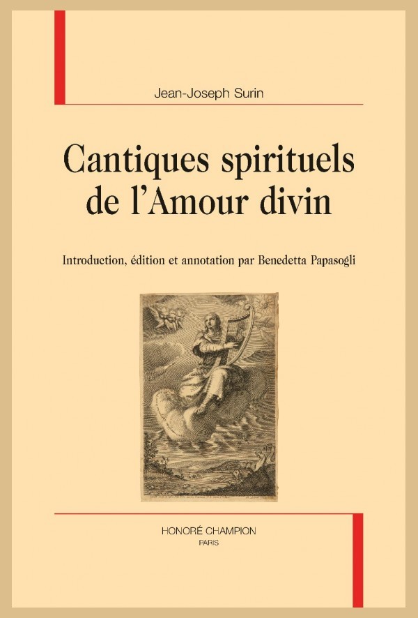 CANTIQUES SPIRITUELS DE L'AMOUR DIVIN